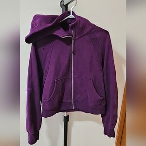 Women's Purple Zip-Up Hoodie